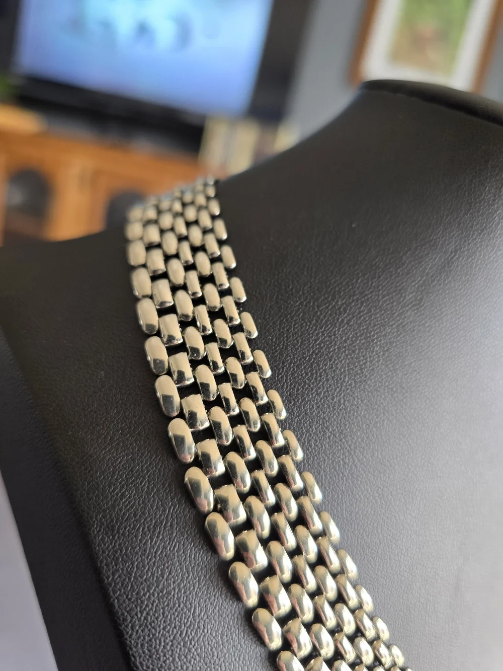 Classic Multi-Strand Silver-Tone Women's Necklace - Picture 4 of 9